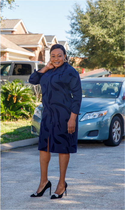 Navy blue Dress