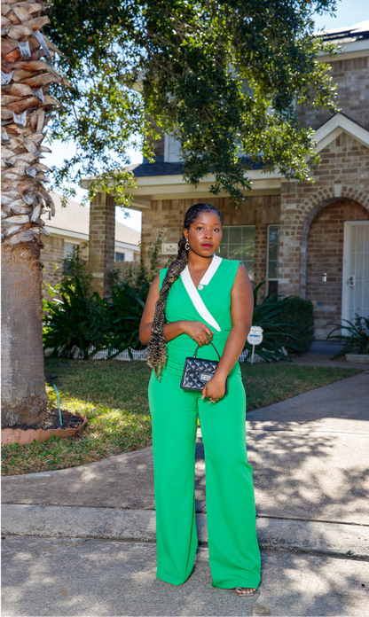 Green Jumpsuit